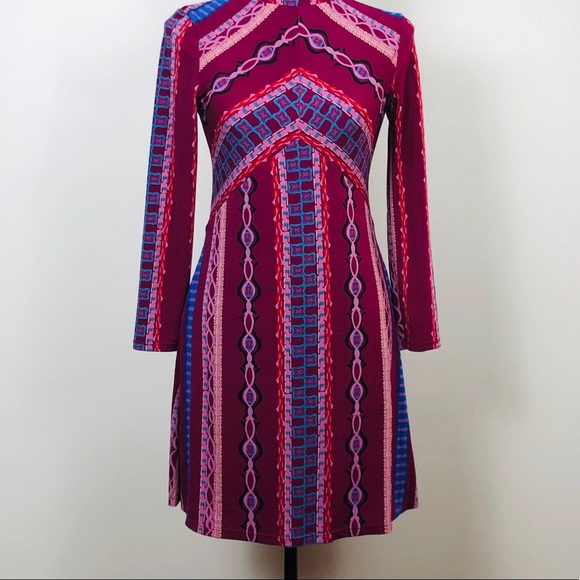 Free People Women’s Stella Graphic A-Line Dress - Picture 6 of 9